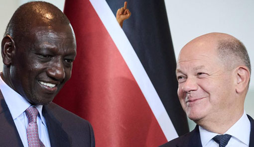 Herr Ruto und Herr Scholz