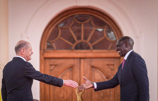 Herr Scholz und Herr Ruto