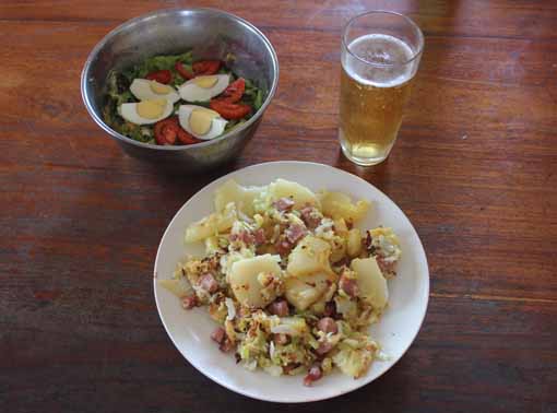 Bratkartoffeln Salat