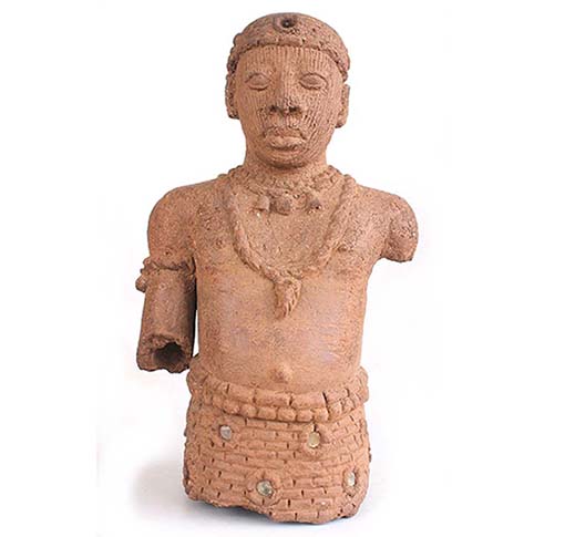 Büste eines Mannes. Ife-Kultur Nigeria. 14. Jahrhundert Bust Man Ife